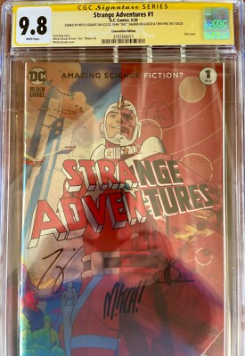 Strange Adventures # 1  CGC 9.8 Foil 3xSS Shaner, King, Gerads Convention Ed.