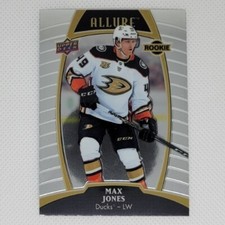 2019-20 Upper Deck Allure Rookie Max Jones #72 Anaheim Ducks