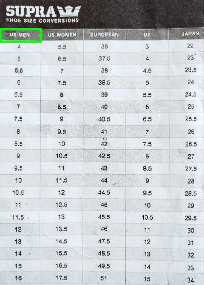 Supra Tk Society II Zapatos de caña alta Moda Tenis Gamuza Talla EE. UU. Foto 2 de 4