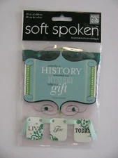 MAMBI Soft Spoken Dimensional Embellishments YESTERDAY/TODAY NIP 