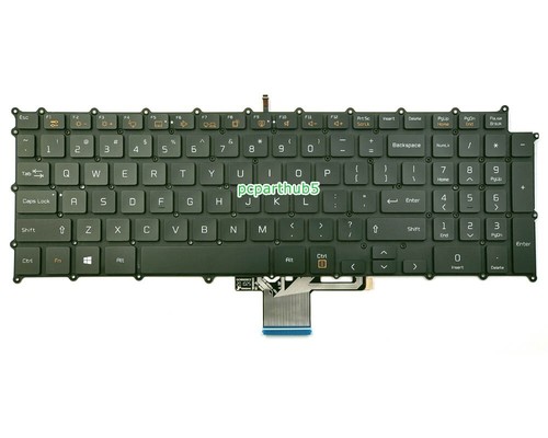 New LG Gram 17Z90N-V 17Z90N-R.AAC8U1 17U70P 17U70P-P 17UD70P Keyboard US Backlit - Picture 2 of 3