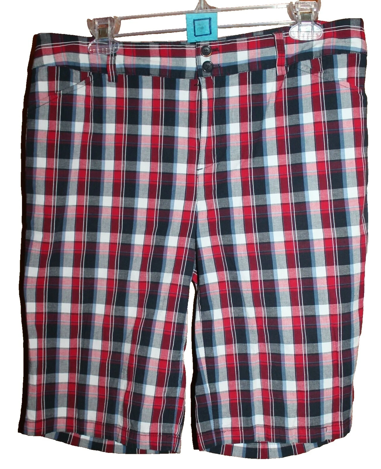 Pantalones Cortos a Cuadros Christopher & Banks para Mujeres