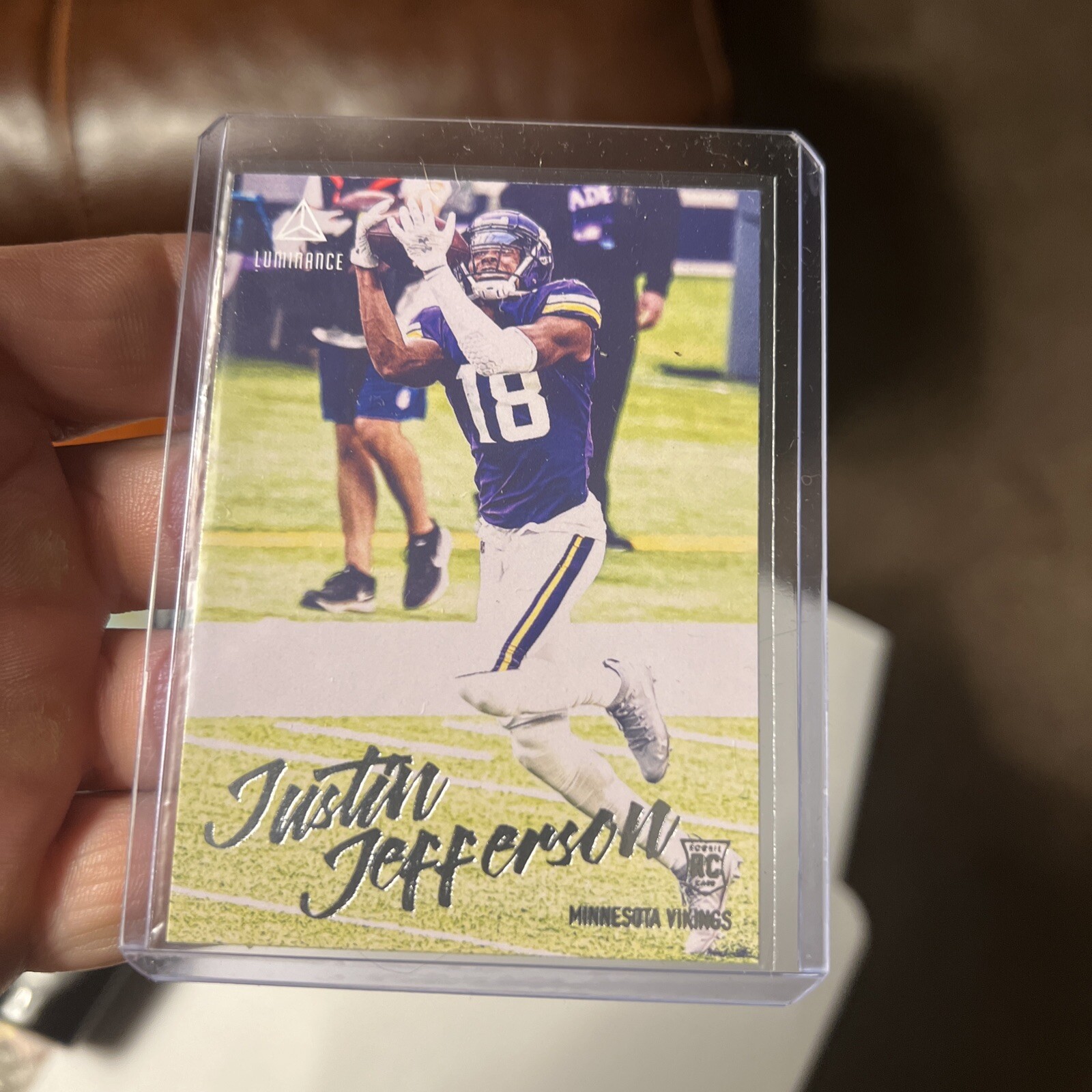 Justin Jefferson 2020 Panini Chronicles Luminance RC #217 Minnesota Vikings 🔥