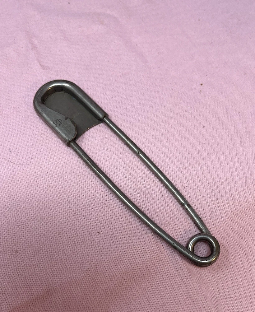 Custom Vintage Native American Navajo Old Kingman Turquoise Sterling Silver Keychain Safety Pin Custom Vintage Native American Navajo Old Kingman Turquoise Sterling Silver Keychain Safety Pin