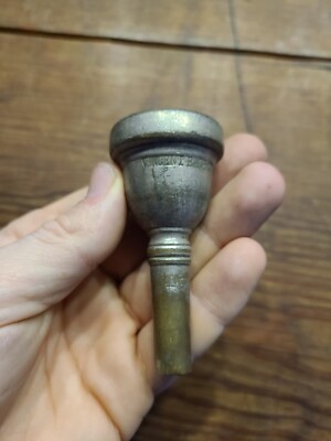 Vincent Bach Corp New York Hand Stamped 17 Small Bore Jazz Trombone Mouthpiece