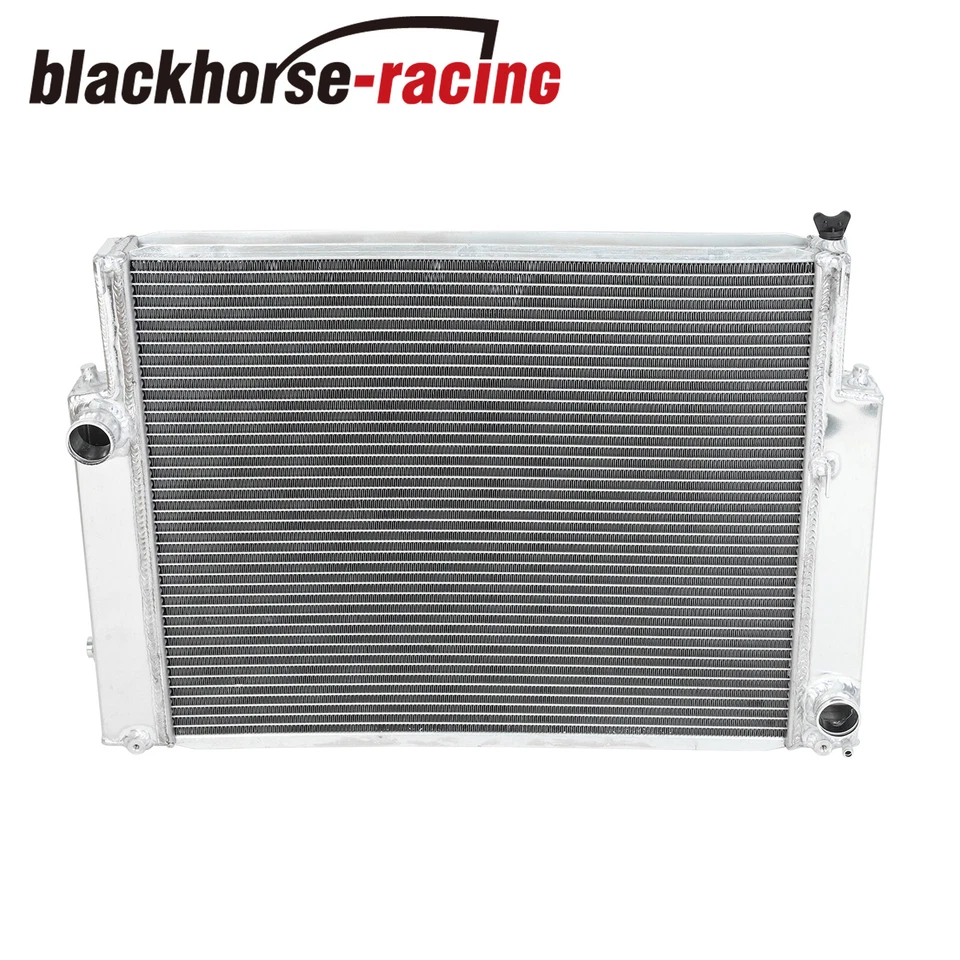 Radiador 2 filas de aluminio para BMW E36 1992-1999 serie 3 320i 323i 325i manual MT Foto 2 de 4