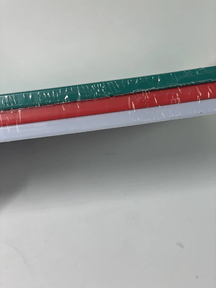 IKEA 365+ Tabla de cortar tabla de cortar pequeña paquete de 3 multicolor verde rojo blanco Foto 2 de 4