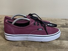 Vans Authentic Maroon Women s 6.5 - Men s 5 Off The Wall