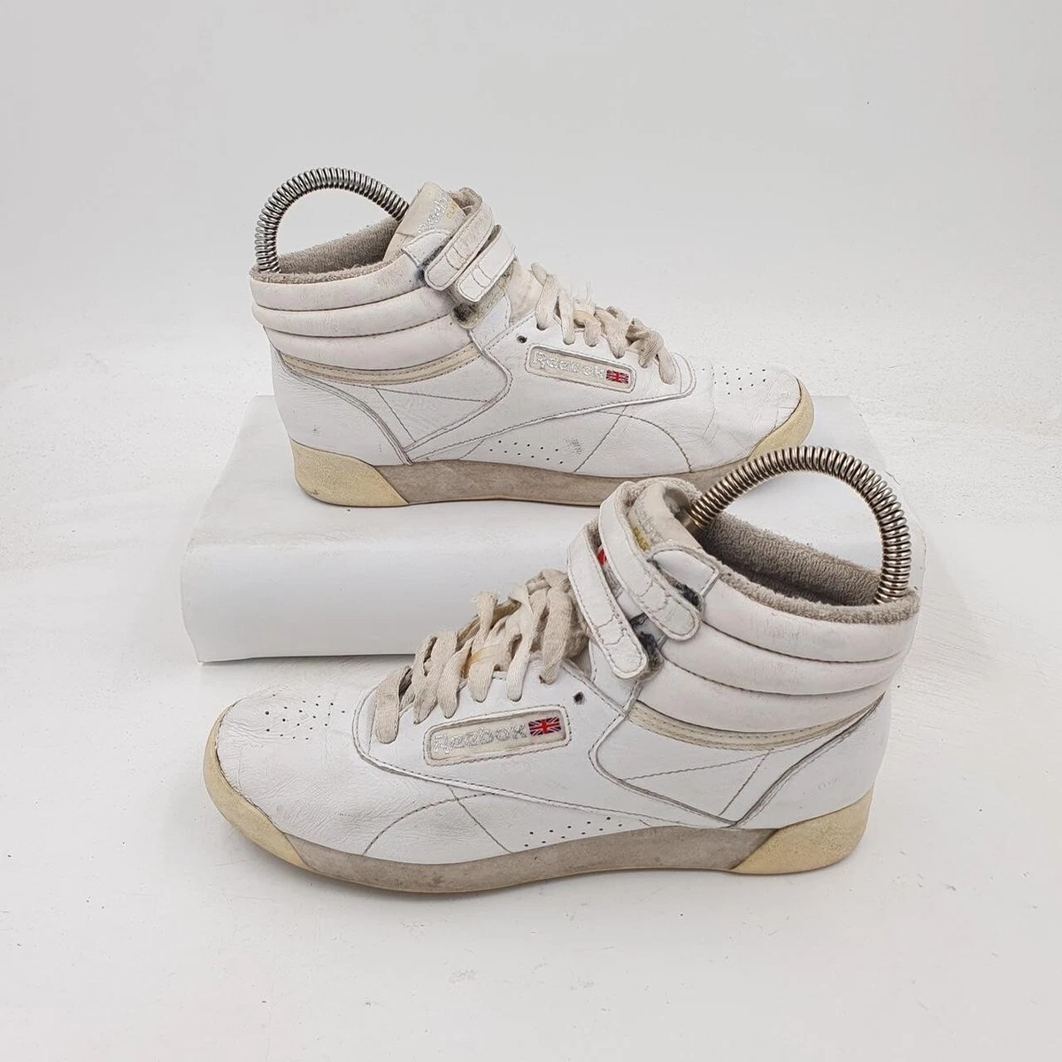 Zapatillas Reebok Classic Hi Trainer blancas para mujer UK3.5 Vietnam 2431