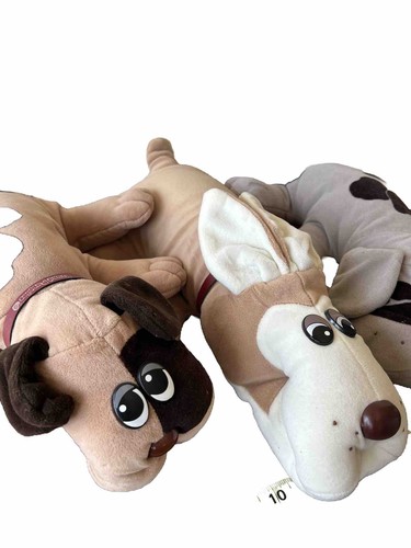 4 Vintage Pound Puppies Plush With Sound Tonka Barks Whines BO - Picture 22 of 23