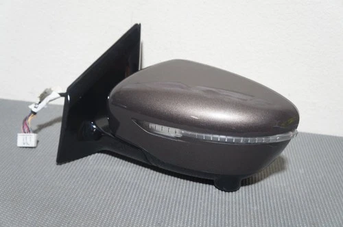 2016-2022 NISSAN MURANO LEFT HAND DRIVER SIDE POWER SIDE MIRROR BRONZ BLIND SPOT