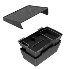 Center Console Organizer for 2023-2025 Honda CR-V, 2-Layer Armrest Storage Tr...