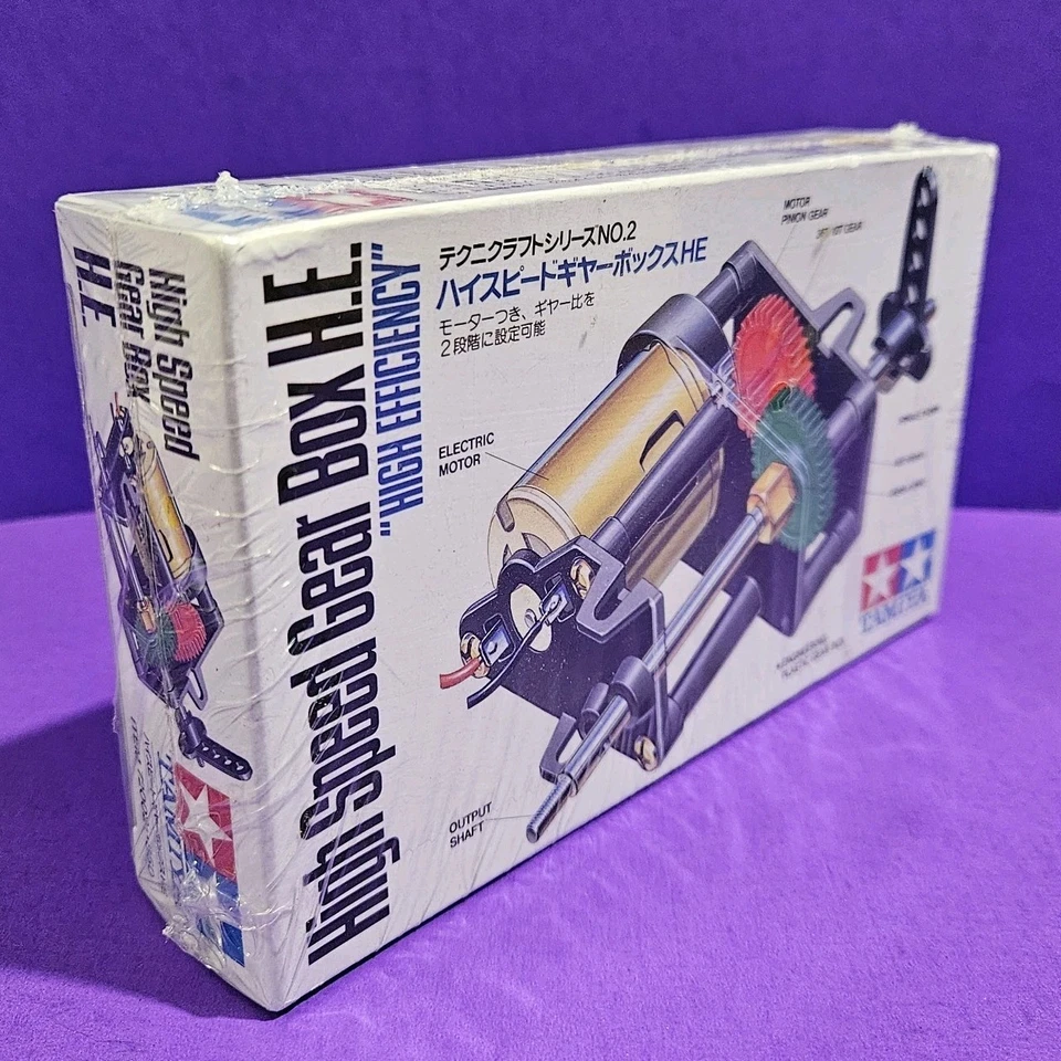 NEW SEALED Tamiya High Speed Gear Box H.E. High Efficiency Gear Box Item 72002 - Image 2 of 4