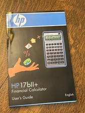 HP 17bII+ Financial Calculator Manual  Users ...