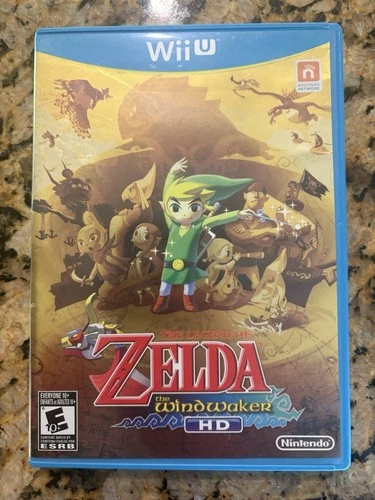 The Legend of Zelda: The Wind Waker HD (WII U, 2013)- GREAT CONDITION, CIB