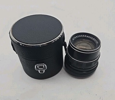 Camera Lens Pentacon Black Auto 2.8/100mm READ DESC (161)