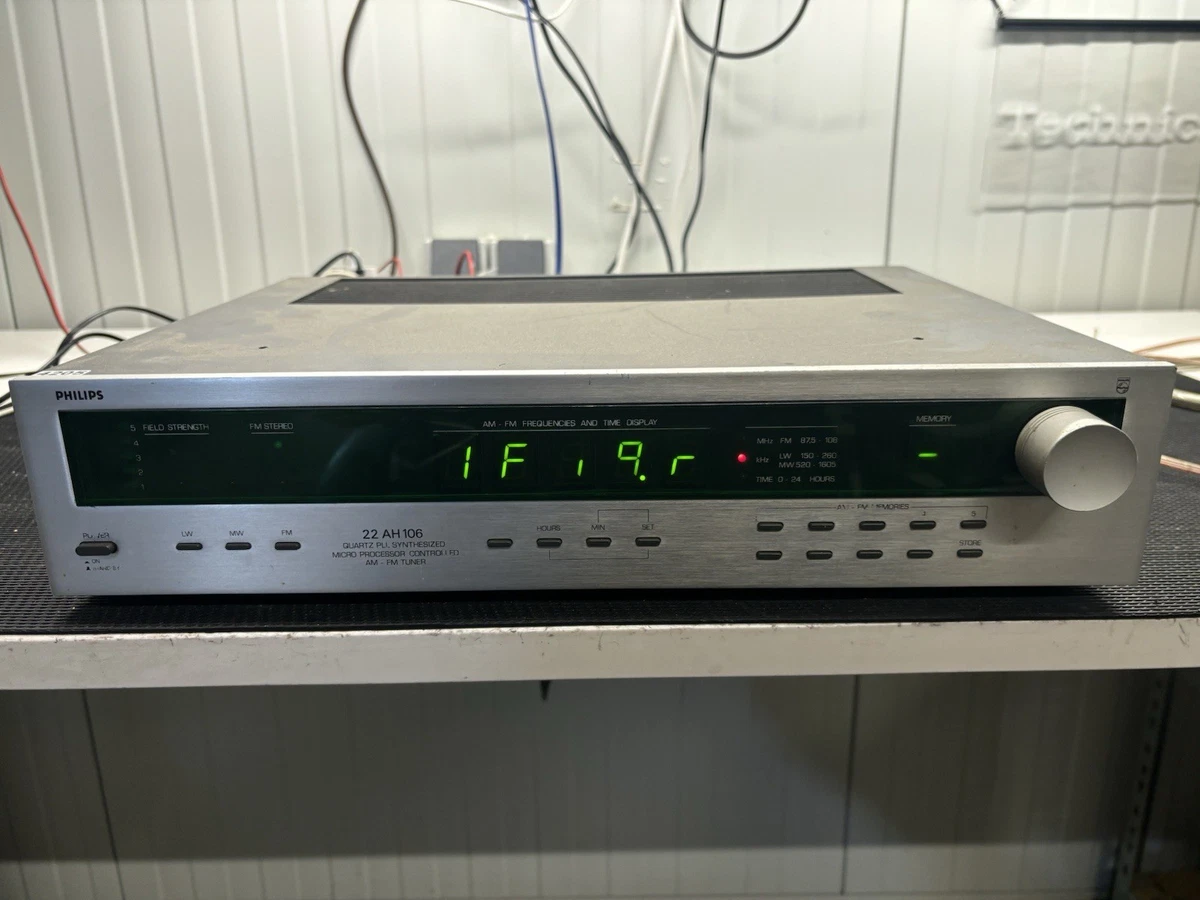 Sintonizador estéreo Philips 22AH106 - ¡Leer!