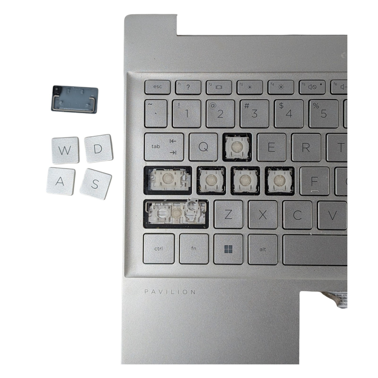 HP Pavilion x360 15-ER | 15-EH | 15-EG LAPTOP KEYBOARD REPLACEMENT KEYS KEYCAPS
