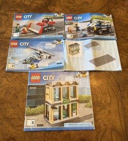 LEGO CITY Bulldozer Break-in Complete Set 60140 Police 2017