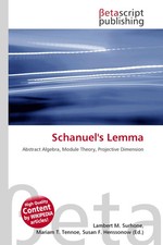 Lambert M. Surhone (u. a.) | Schanuels Lemma ...