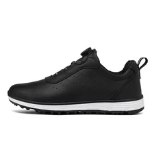 Professional Men's Golf Sneakers Spikes Waterproof Trainer Golfing Sports Shoes