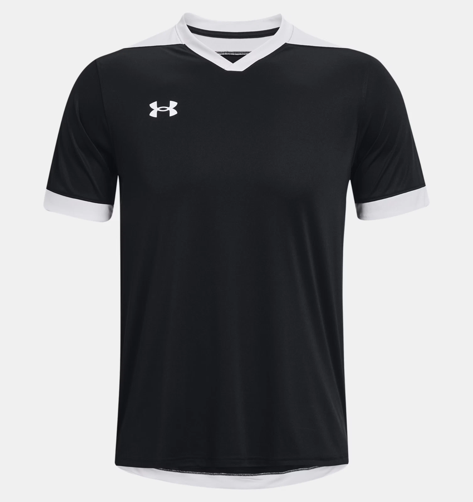 Under Armour Mens Maquina 3.0 Jersey Black/White 1377217-001 Retail $35