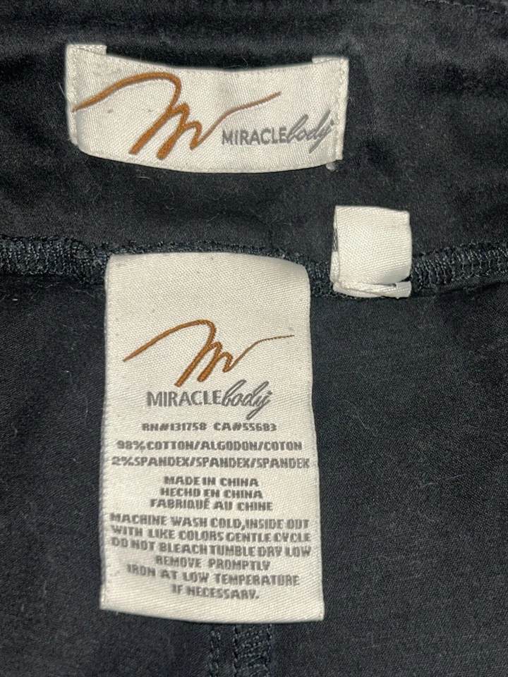 Miracle Body Mujer Abdomen Adelgazante Capri Pantalones Talla 14 Foto 3 de 4