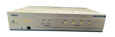 Adtran Atlas 550 W/x2 T1 Network Modules, x1 Quad T1/PRI & x3 ISDN BRI interface