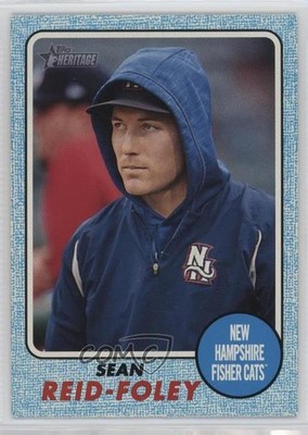 2017 Topps Heritage Minor League Edition Blue 79/99 Sean Reid-Foley #165 0t2