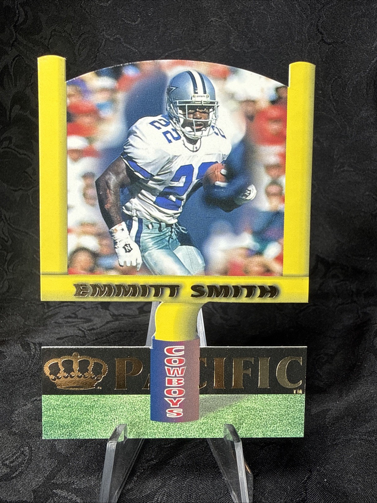 1996 Pacific Crown Collection - The Zone Emmitt Smith #Z-6 Dallas Cowboys