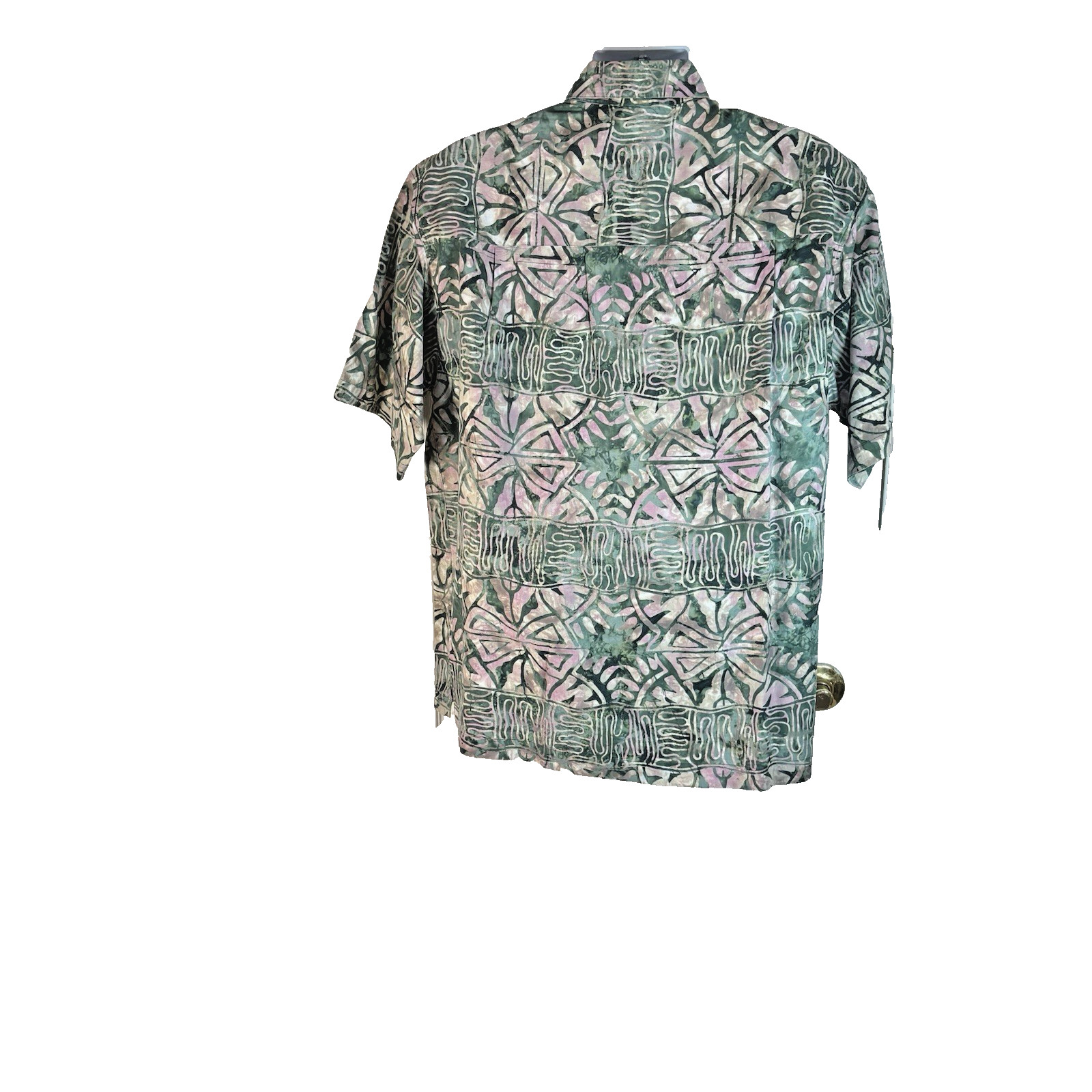 Basic Options Men's Button Down Short Sleeve 100%… - image 3