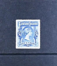 Falkland Islands Scott # 20 VF OG LH British Colony Stamp Cat $290