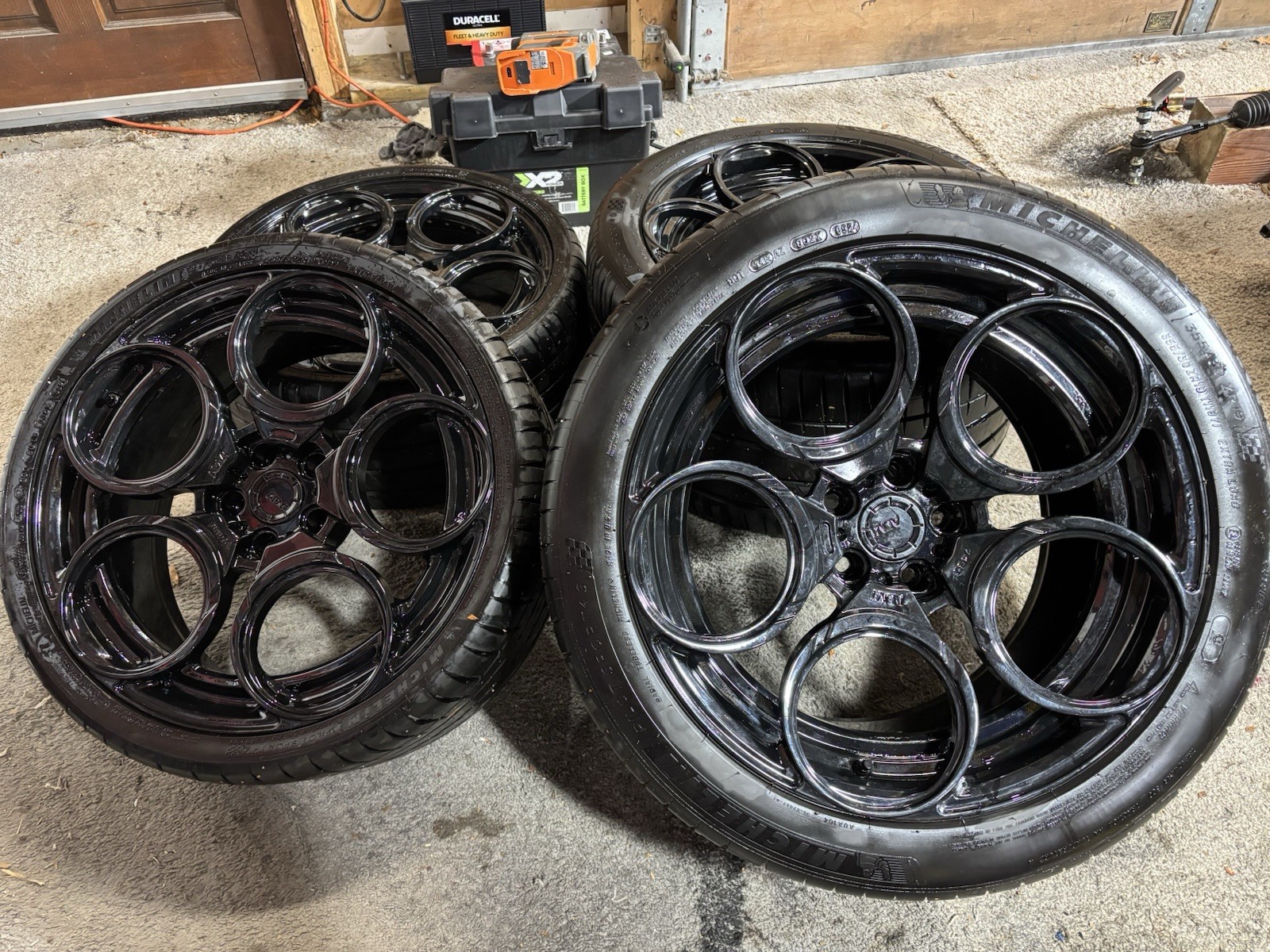 ADV1 Lamborghini Huracan Phone Dial Wheels  5x112 Rims NO TIRES
