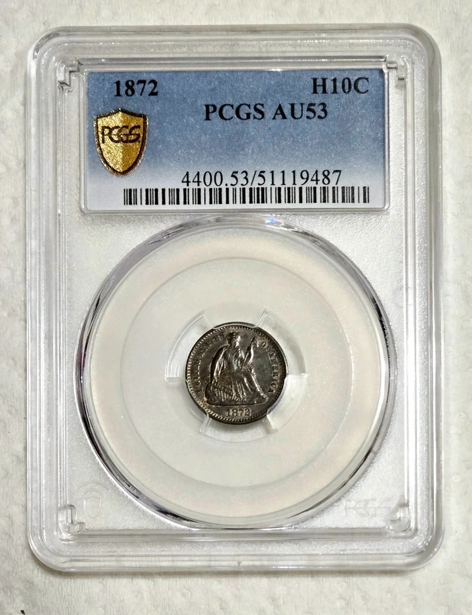 1872 Year Seated Liberty Half Dimes (1837-1873) for sale | eBay
