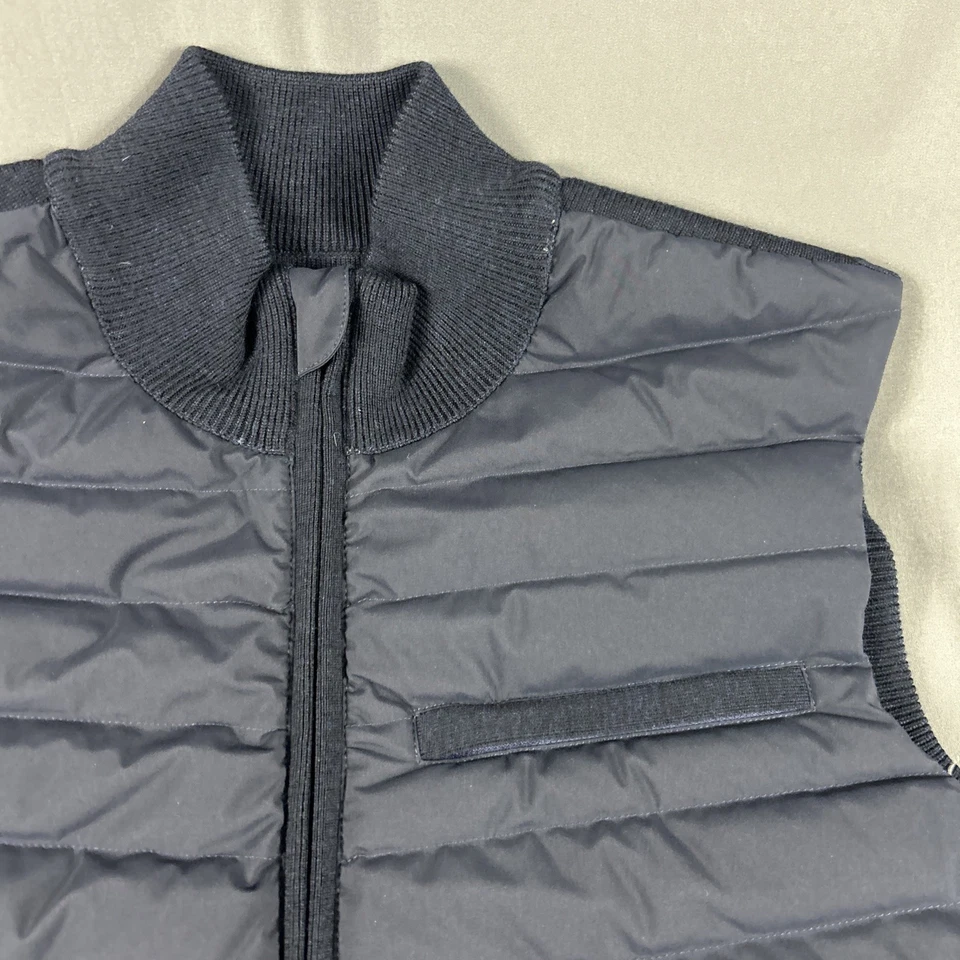 KJUS Vest Rhys Down 400 Fill Power Large 52 Atlanta Wool Polyester NWT MSRP $510 - Image 3 of 4