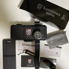 Soph. And Sophnet. Collaboration Luminox Black Watch Mens Wristwatch Quartz