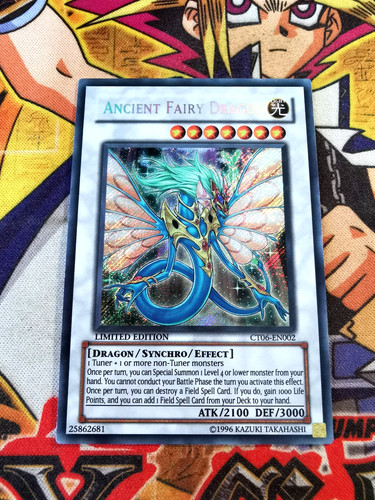 Ancient Fairy Dragon CT06-EN002 Secret Rare Limited Edition