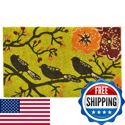 Home & More Calloway Mills 120192436 Birds in a Tree Doormat 24'' x 36''
