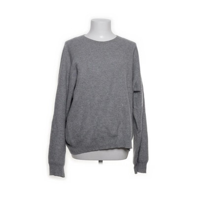Soft Goat, Strickpullover, Größe: L, Grau, Kaschmir, Fischgräte, Damen #L5I