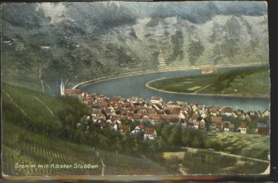 Bremm Mosel Ruine Stubben o 1922