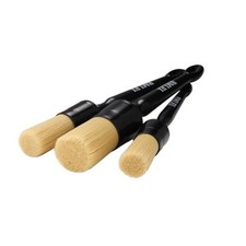 pcs Car Detailing Brushes Set,Boars Hair Auto Car Detail Brush Kit No 3