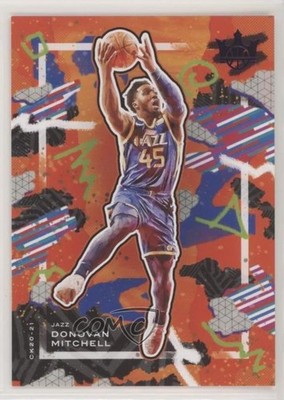 2020-21 Panini Court Kings Violet 6/49 Donovan Mitchell #50 0c6