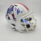Rob Gronkowski New England Patriots Autographed F/S REP Helmet (Beckett COA)