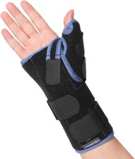 Velpeau Carpal Tunnel Wrist Brace with Thumb Stabilizer Night Support Right Hand