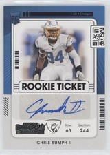 2021 Panini Contenders Rookie Ticket Chris Rumph II #203 Auto 03ox