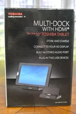 Toshiba Multi-Dock with HDMI for 10" Tablet Thrive Series Charge Docking Station