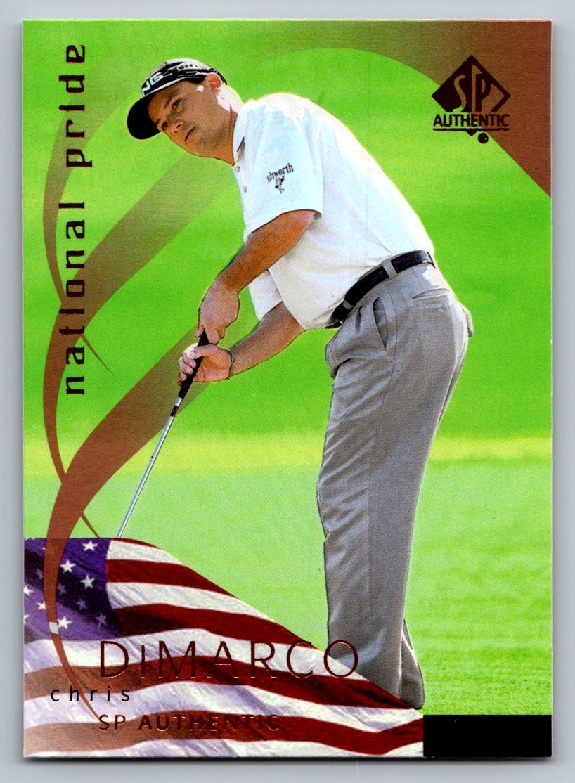 2003 UPPER DECK SPA GOLF CARD NATIONAL PRIDE #47 CHRIS DIMARCO