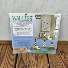 Wallies Wallpaper Warren Kimble Lighthouse Wallies Cutouts 25 Pre-Pasted Sealed