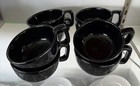 Frankoma 4SC Set of 8 Soup Bowls Black Onyx. New Mint Condition — photo 2