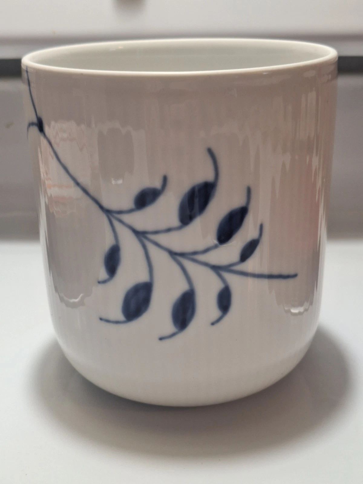 Royal Copenhagen Mega Blue Fluted Storage Jar - Thumbnail 3